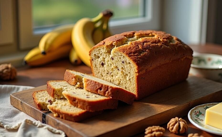 baking soda free banana bread