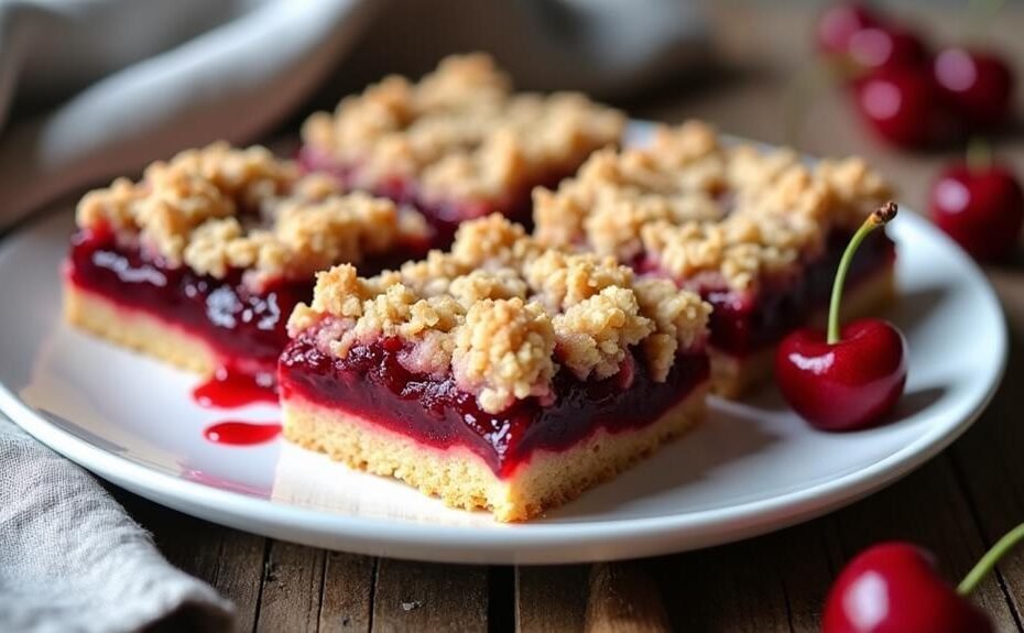 cherry pie bars recipe