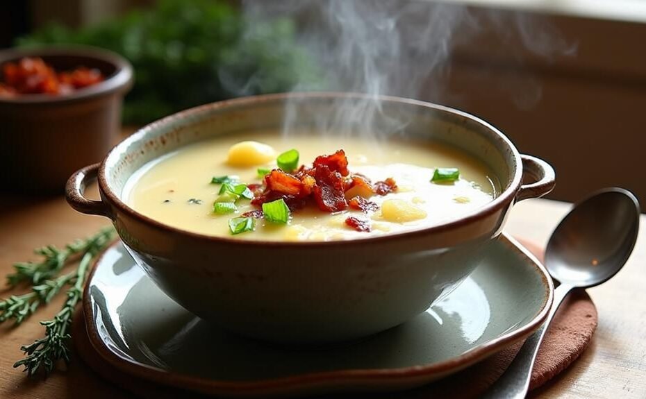 comforting potato soup recipe