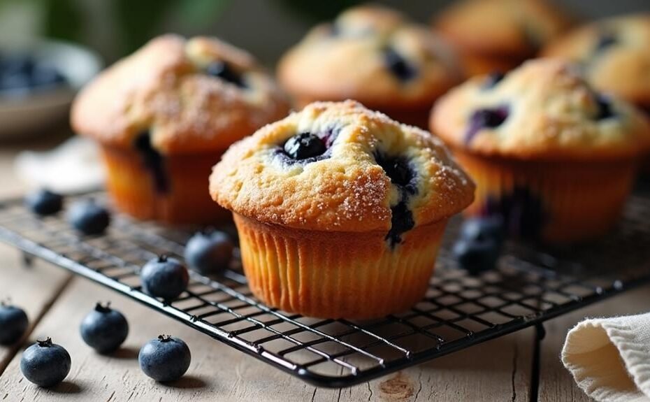 delicious blueberry muffins recipe