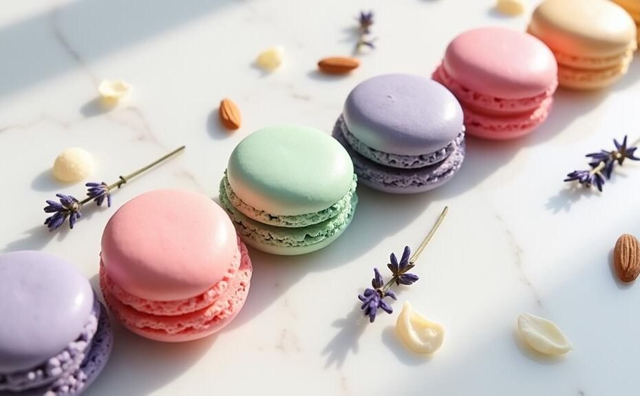 delicious macaron flavor variety