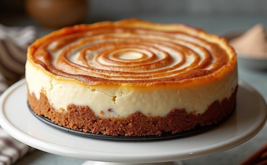 cinnamon and cheesecake fusion