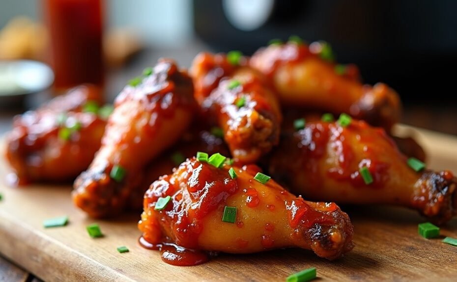 crispy bbq chicken wings