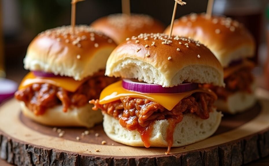 game day chicken sliders