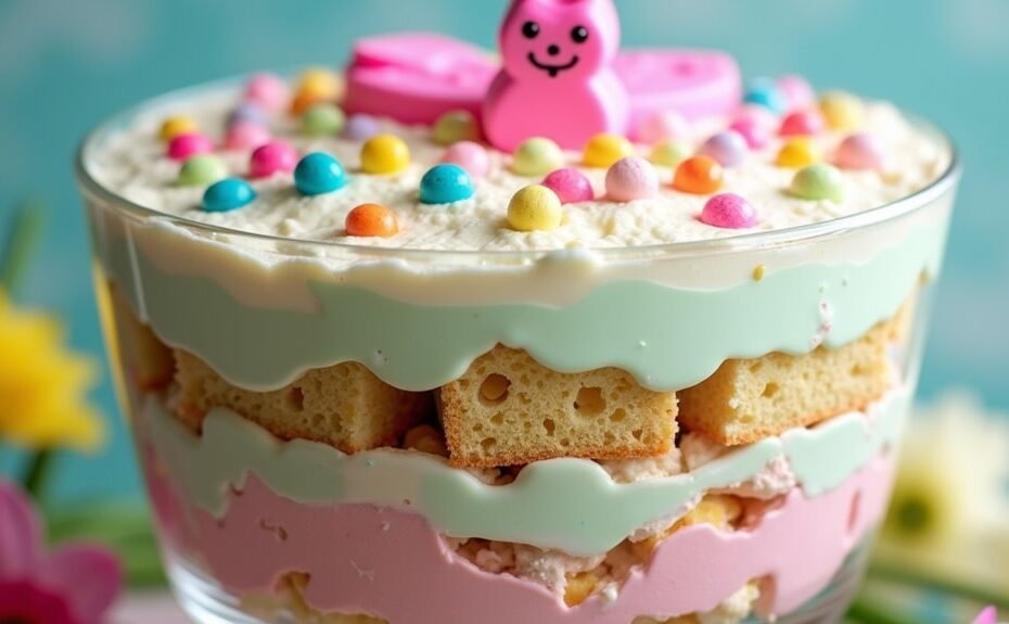 layered easter dessert delight