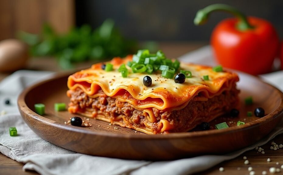 mexican noodle lasagna twist