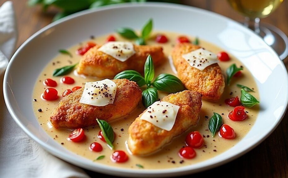 deliciously romantic chicken dish