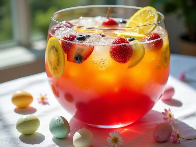 colorful festive drink recipe