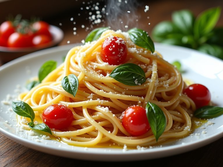 quick tomato basil pasta