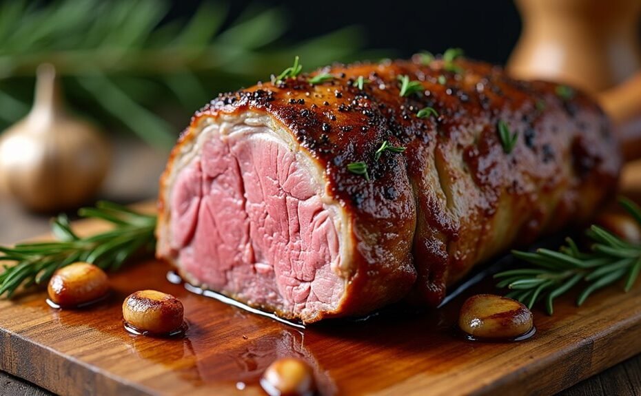 roast leg of lamb