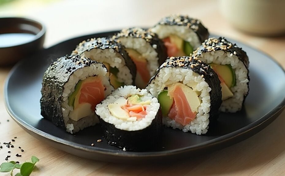 cauliflower sushi rolls recipe