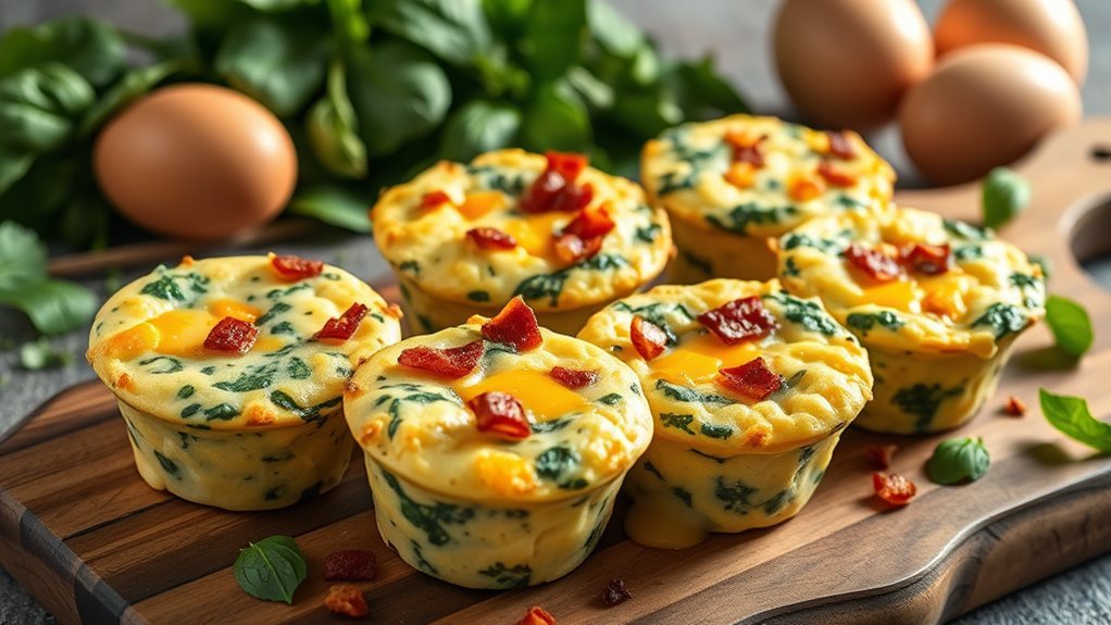 cooking with various ingredients