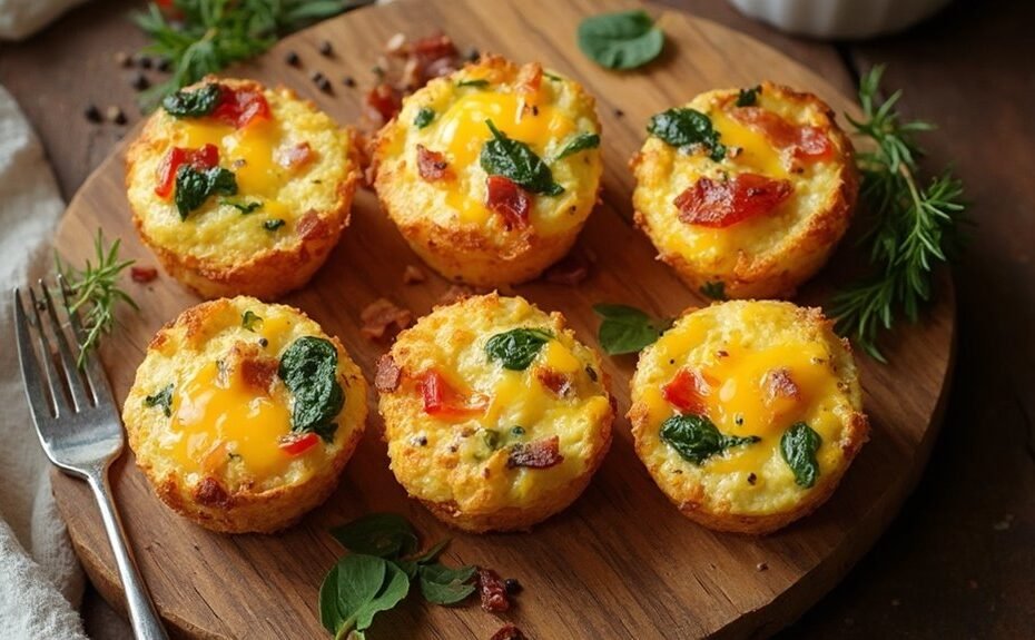 keto friendly breakfast egg muffins