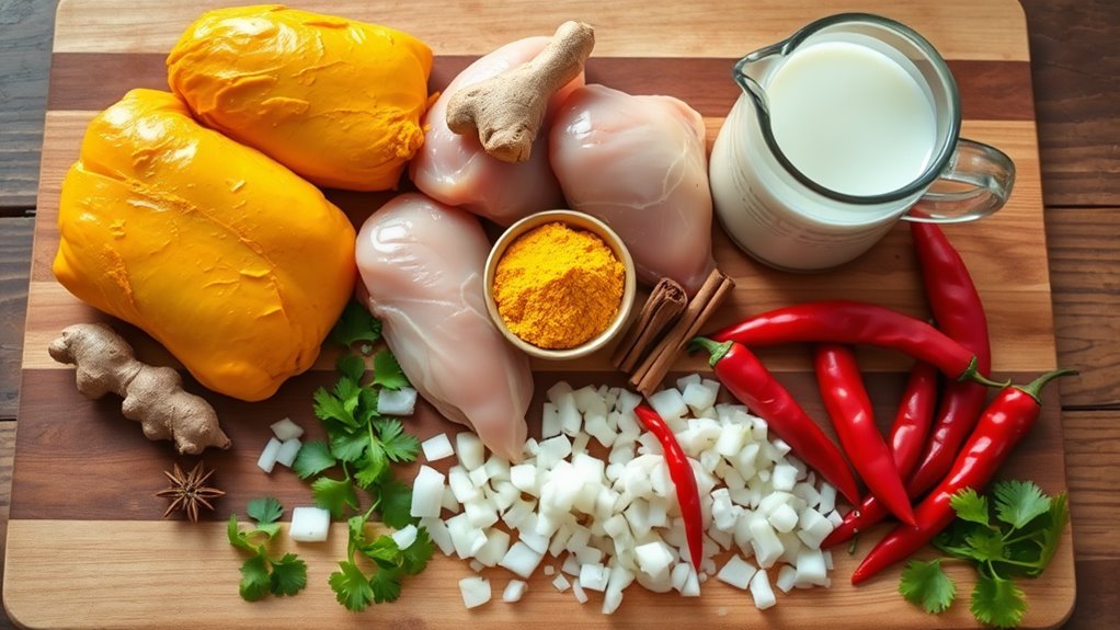 cooking with essential ingredients