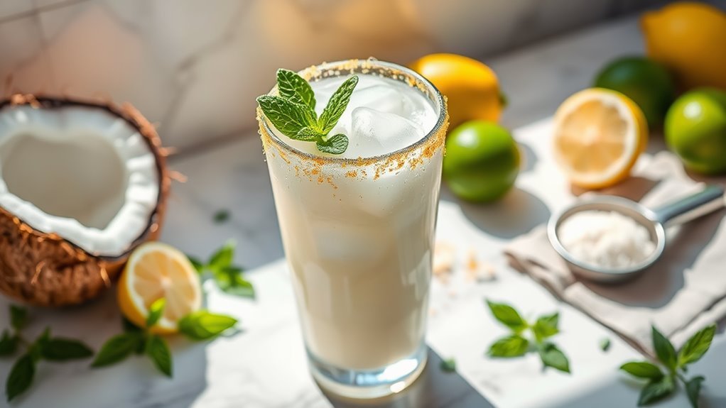 creamy coconut lemonade recipe