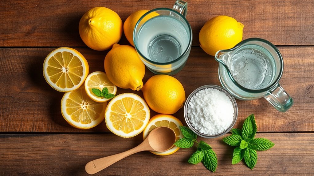 fresh lemonade ingredient ratios