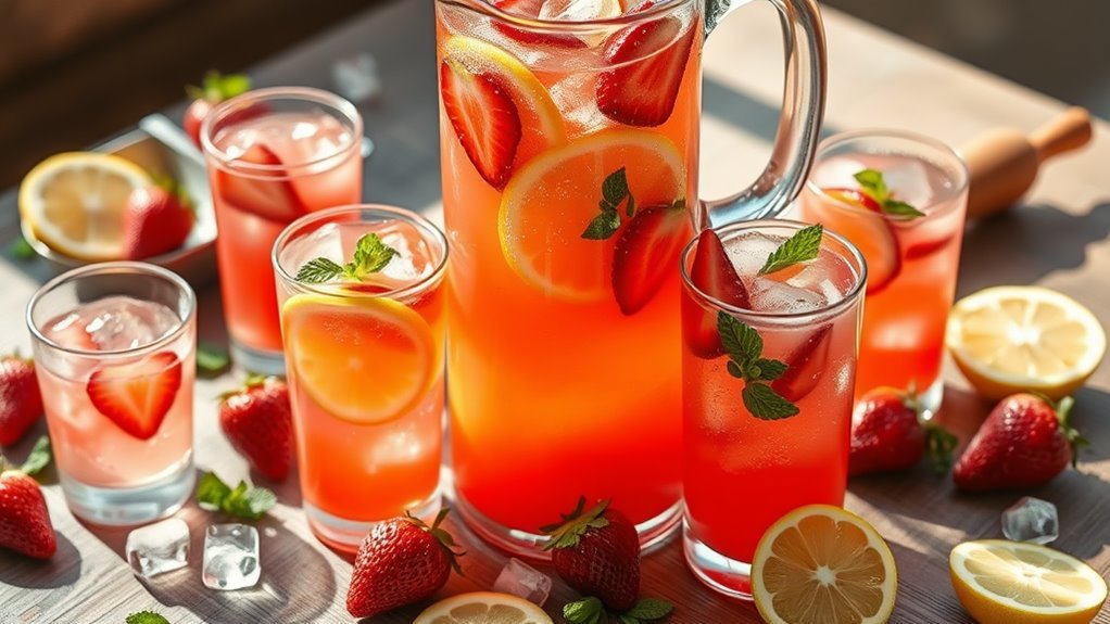 fresh strawberry lemonade recipe
