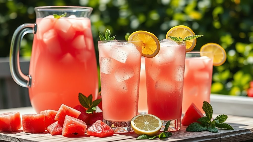 refreshing watermelon lemonade recipe