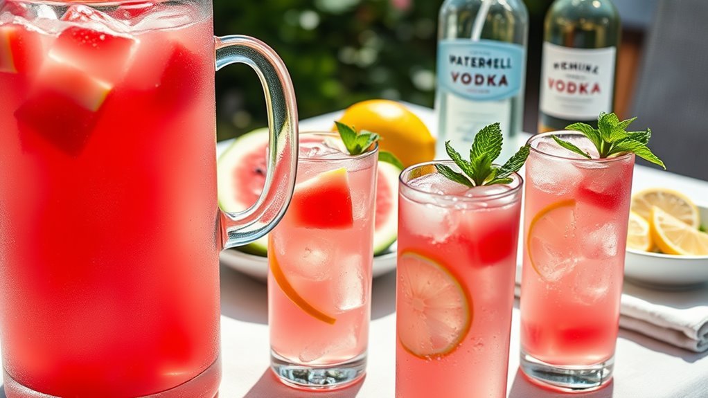 watermelon lemonade cocktail recipe