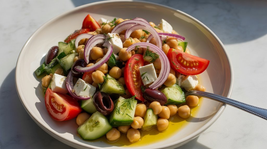 mediterranean salad benefits highlighted