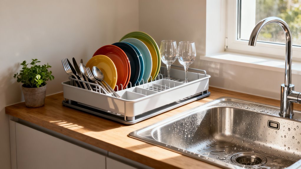 The 5 Best Dish Racks for Small Kitchens That Maximize Limited Counter ...