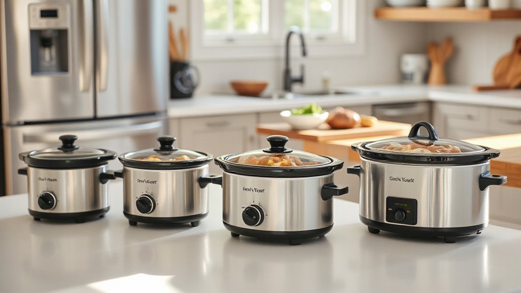 family sized programmable slow cooker