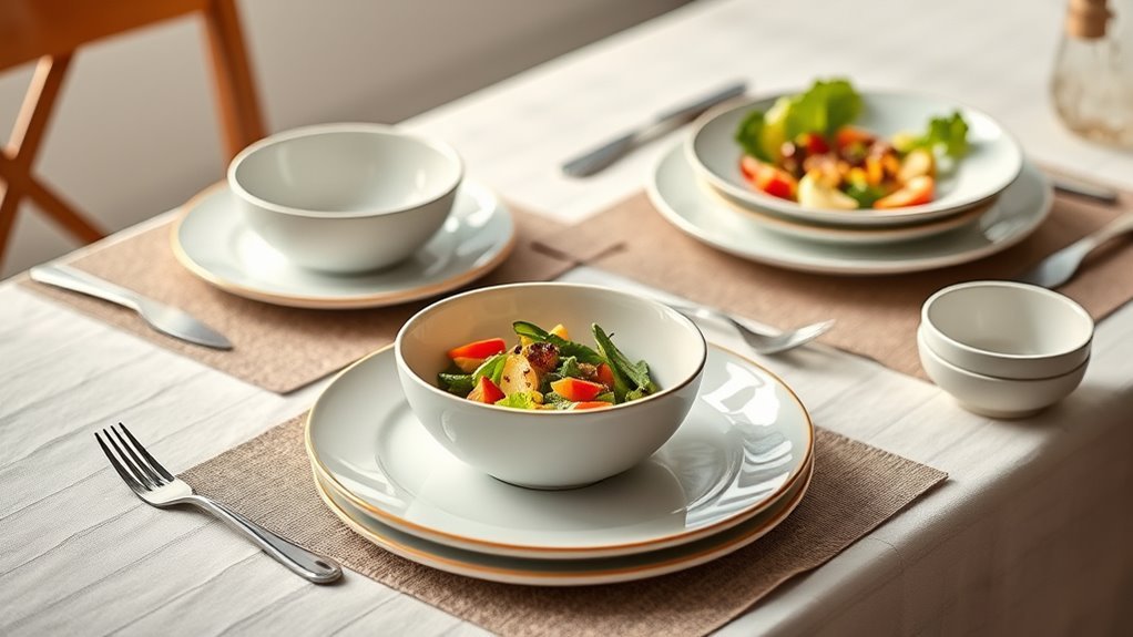 heavy premium dinnerware set