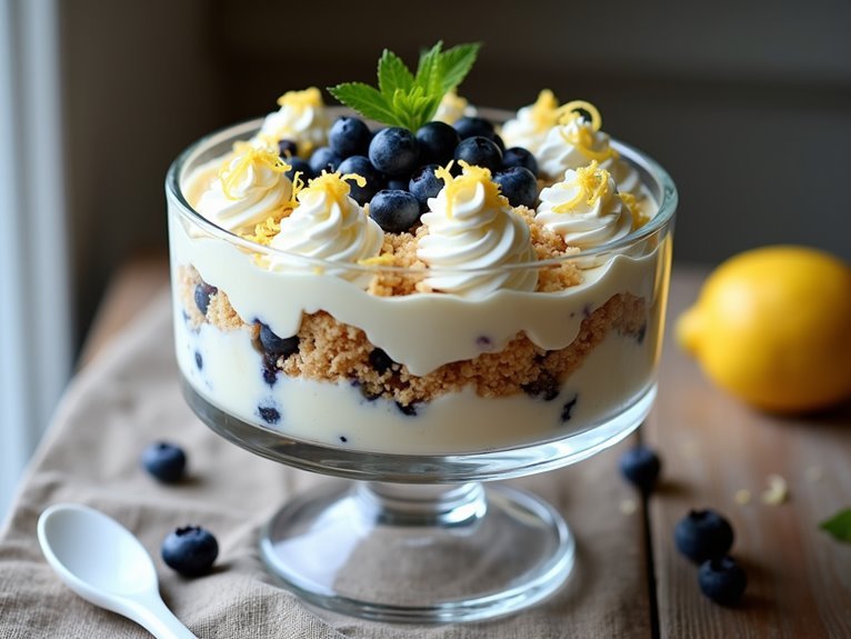 blueberry cheesecake fluff salad