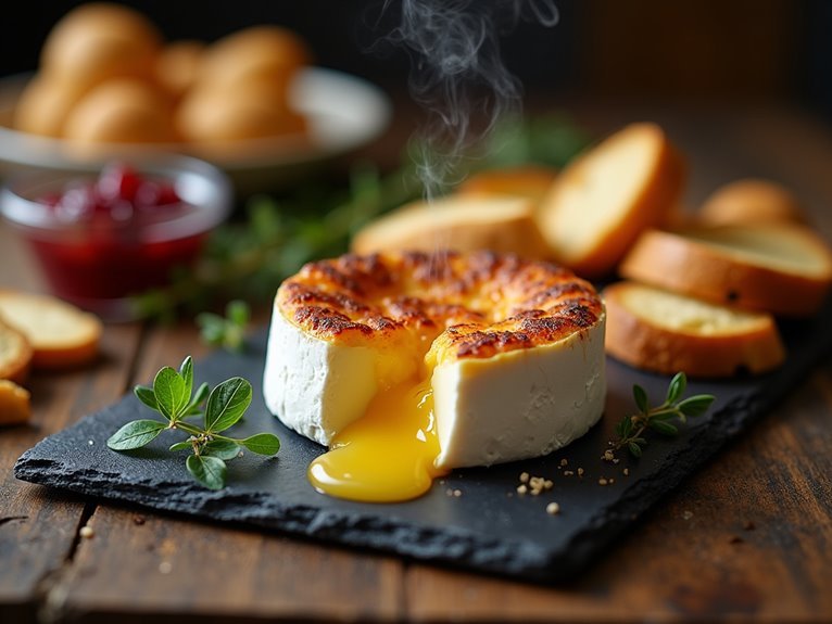 crispy puff pastry brie