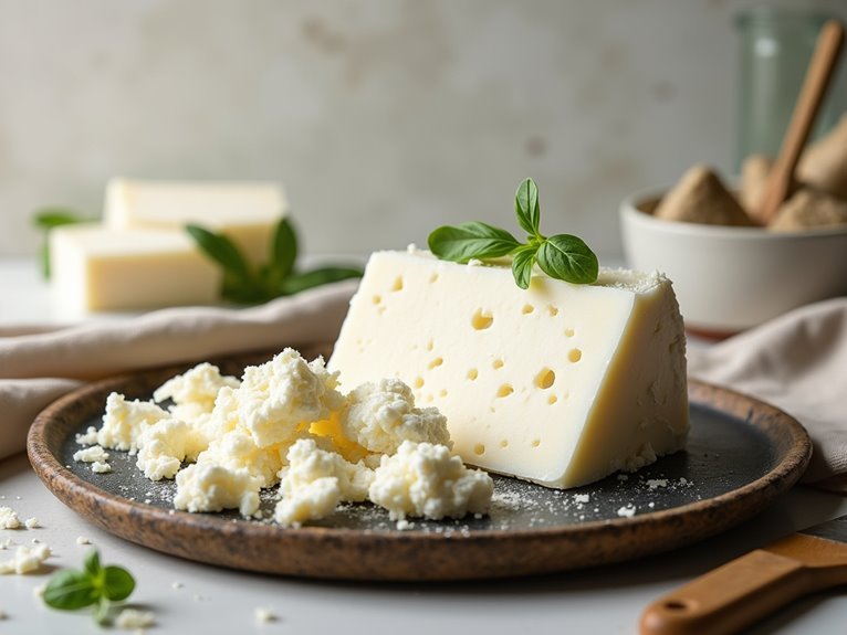 crumbly mexican feta substitute