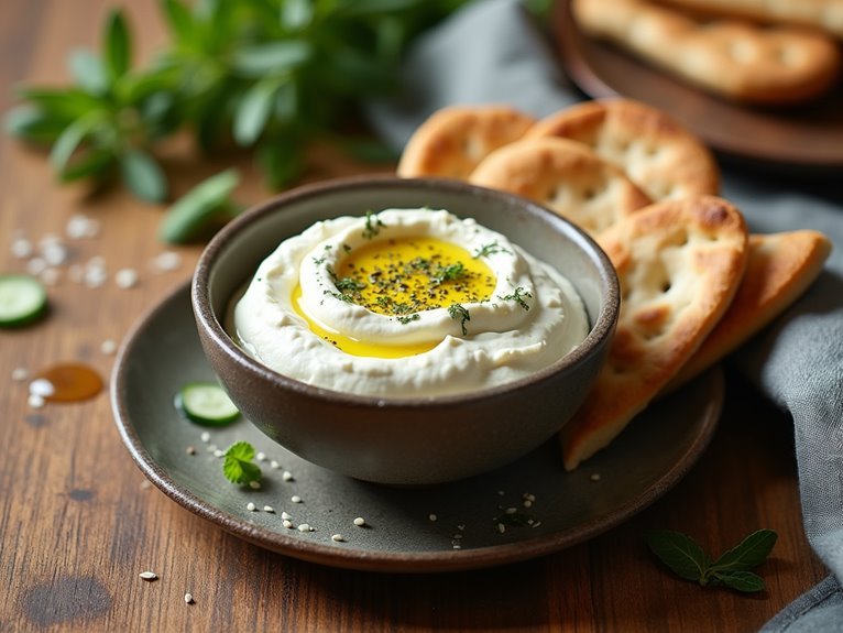 spreadable tangy yogurt cheese