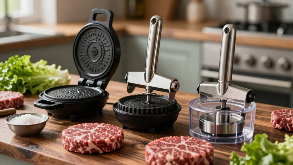 material size shape handle