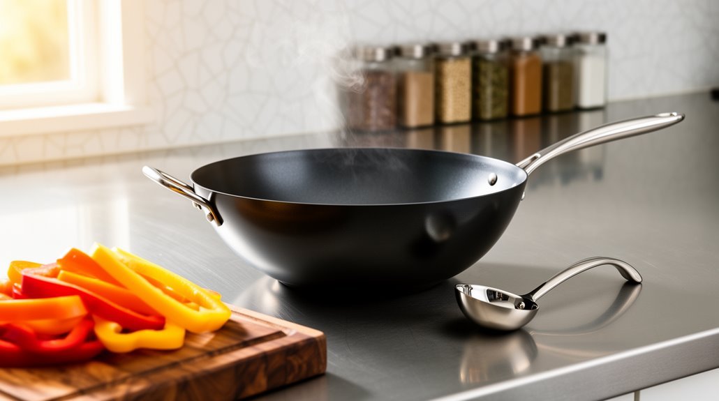 nonstick wok performance considerations