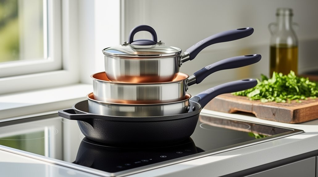 stackable induction ready cookware considerations