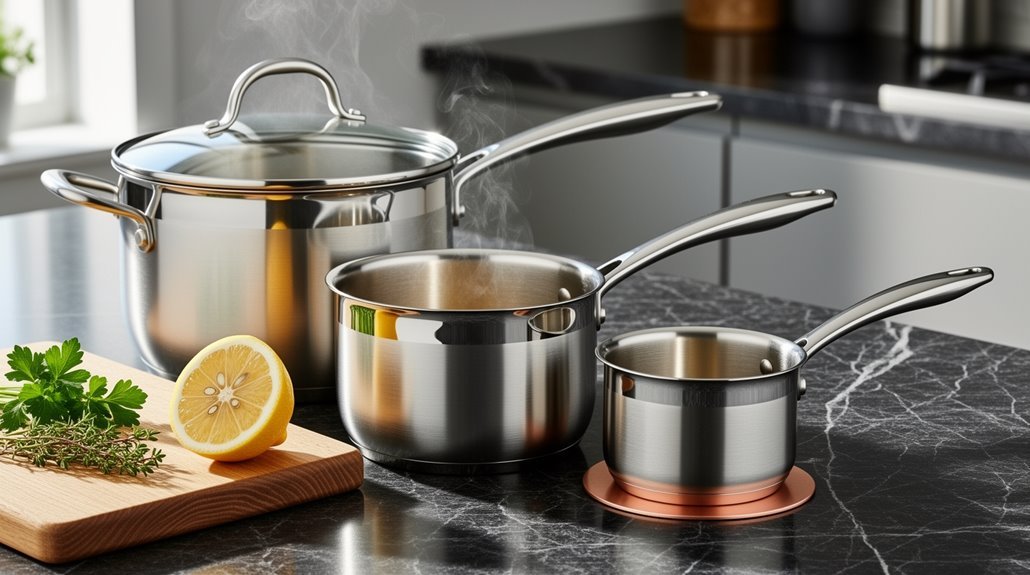 stainless steel saucepan considerations