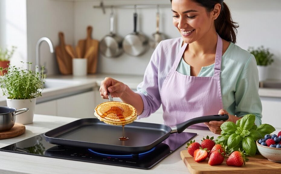Top Nonstick Griddle Pans Perfect for Induction Cooking