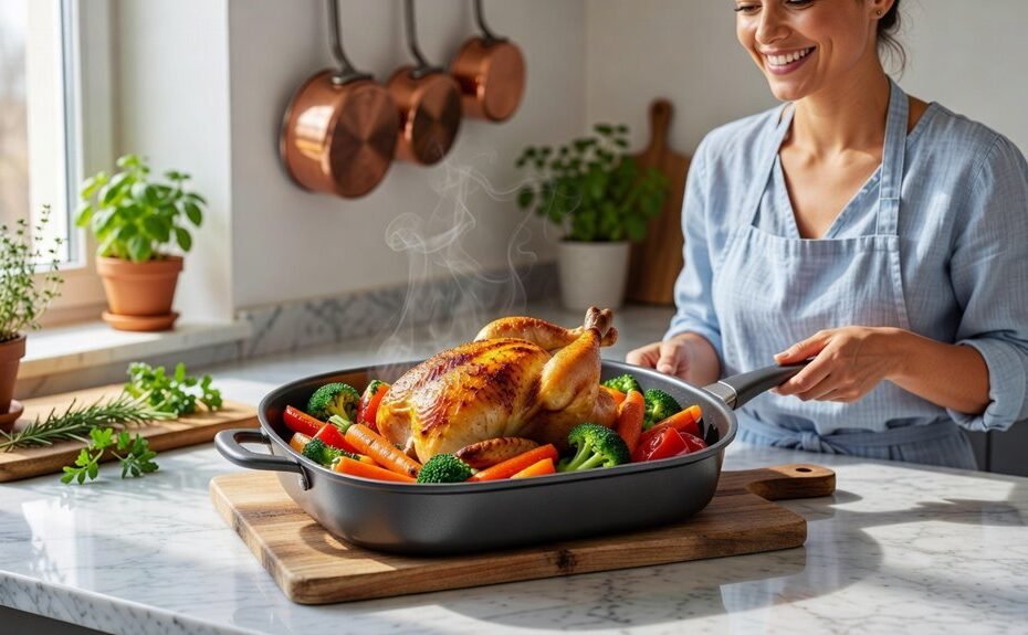 Top-Rated Nonstick Roasting Pans with Rack for Perfect Meals
